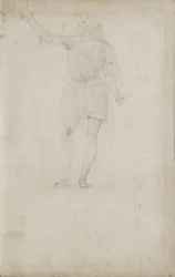Studie für einen Johannes den Täufer